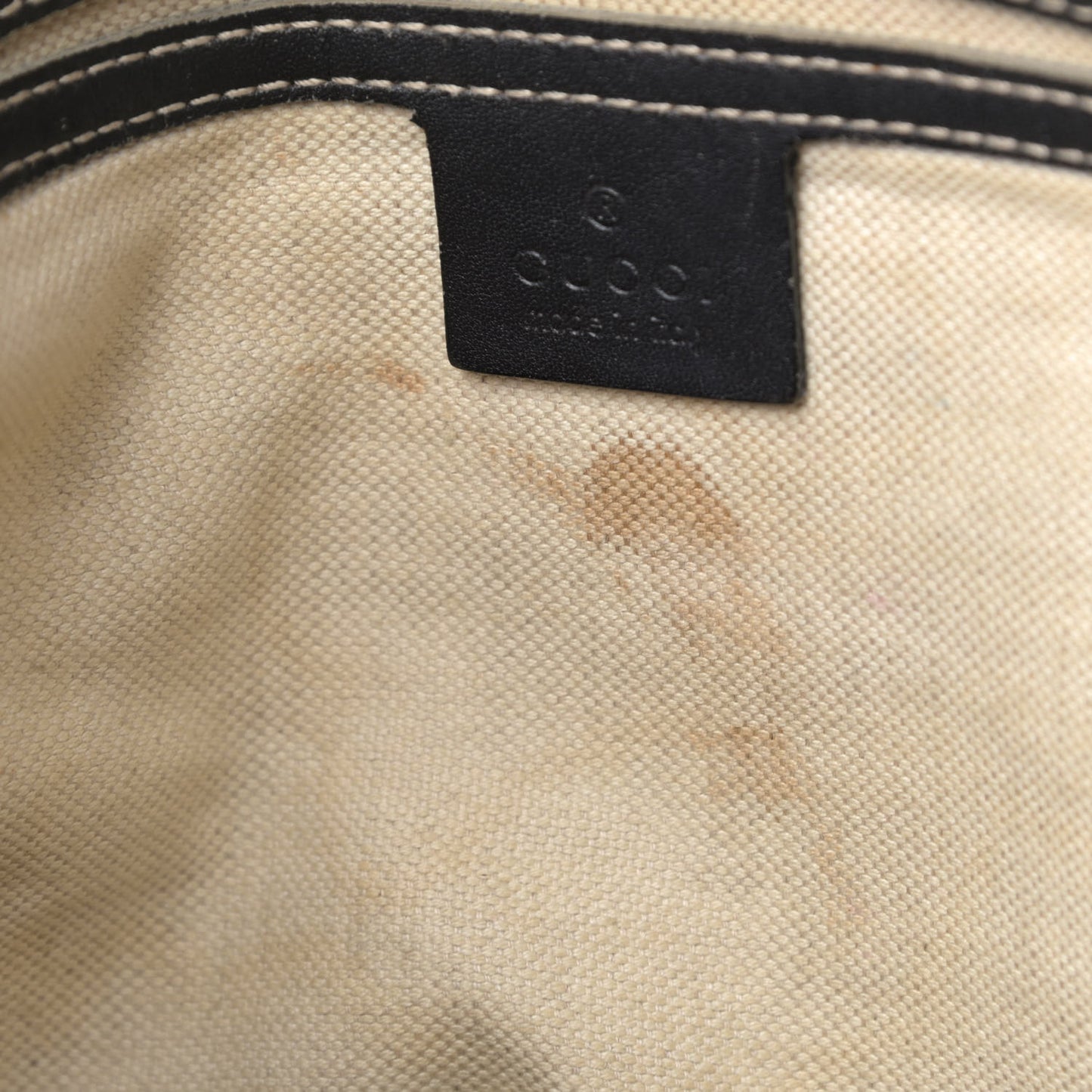 GG Plus Monogram Large Flat Messenger Bag Beige Blue