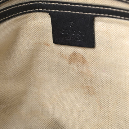 Gucci GG Plus Monogram Large Flat Messenger Bag Beige Blue 8 of 12