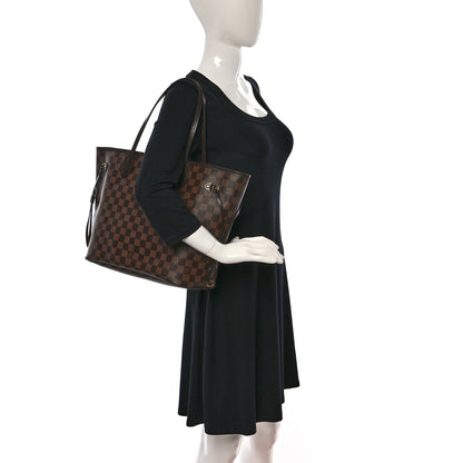 Louis Vuitton Damier Ebene Neverfull MM 2 of 15