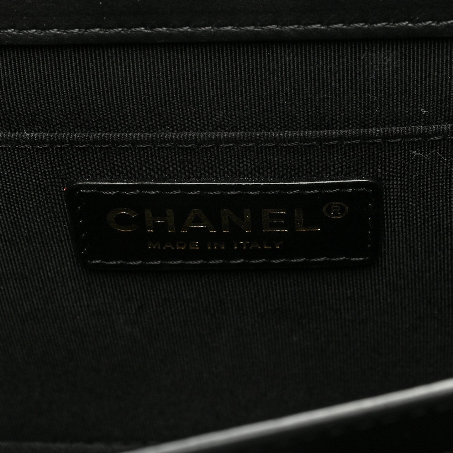 Lambskin Quilted Chain Medium Single Flap Black