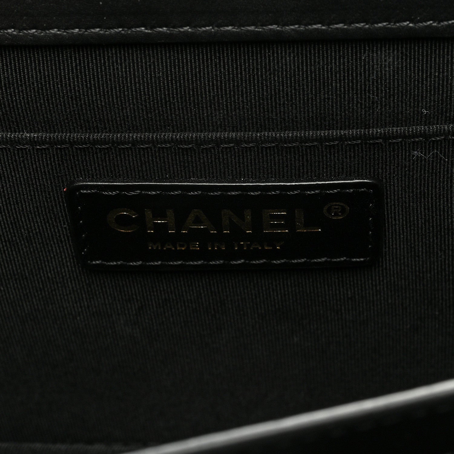 Chanel Lambskin Quilted Chain Medium Single Flap Black 6 of 10