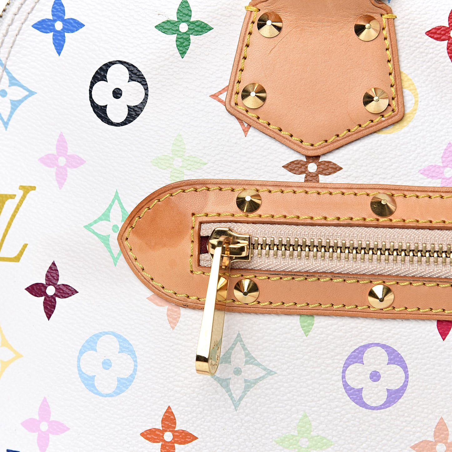 Monogram Multicolor Alma White