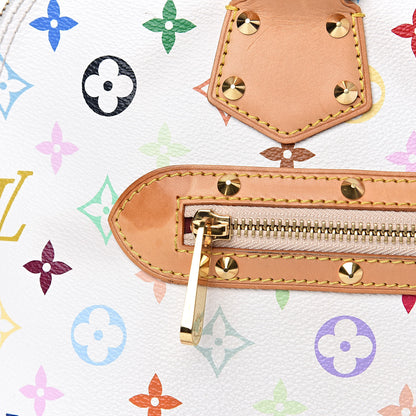 Louis Vuitton Monogram Multicolor Alma White 14 of 14