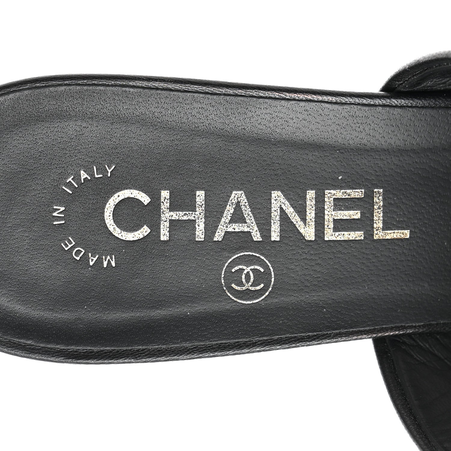 Chanel Lambskin Jeweled Mule 39 Beige 7 of 10