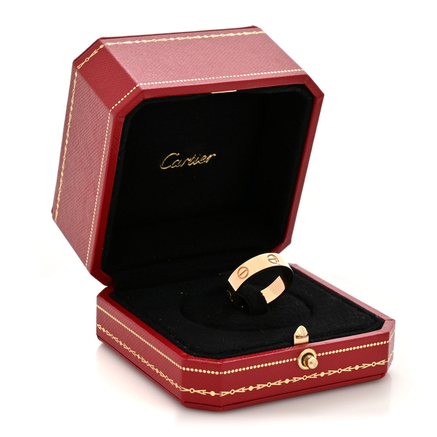 Cartier 18K Yellow Gold 5.5mm LOVE Ring 57 8 5 of 5