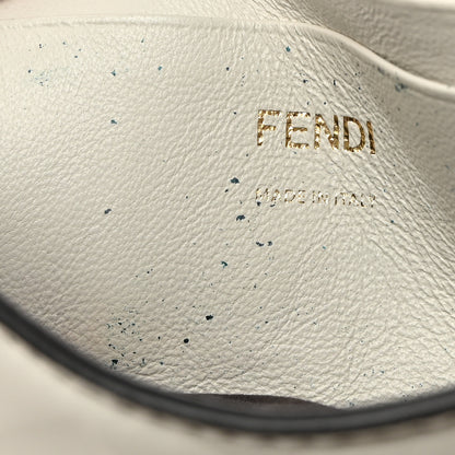 Fendi Nappa FF 1974 Embossed Mini Baguette White 14 of 16