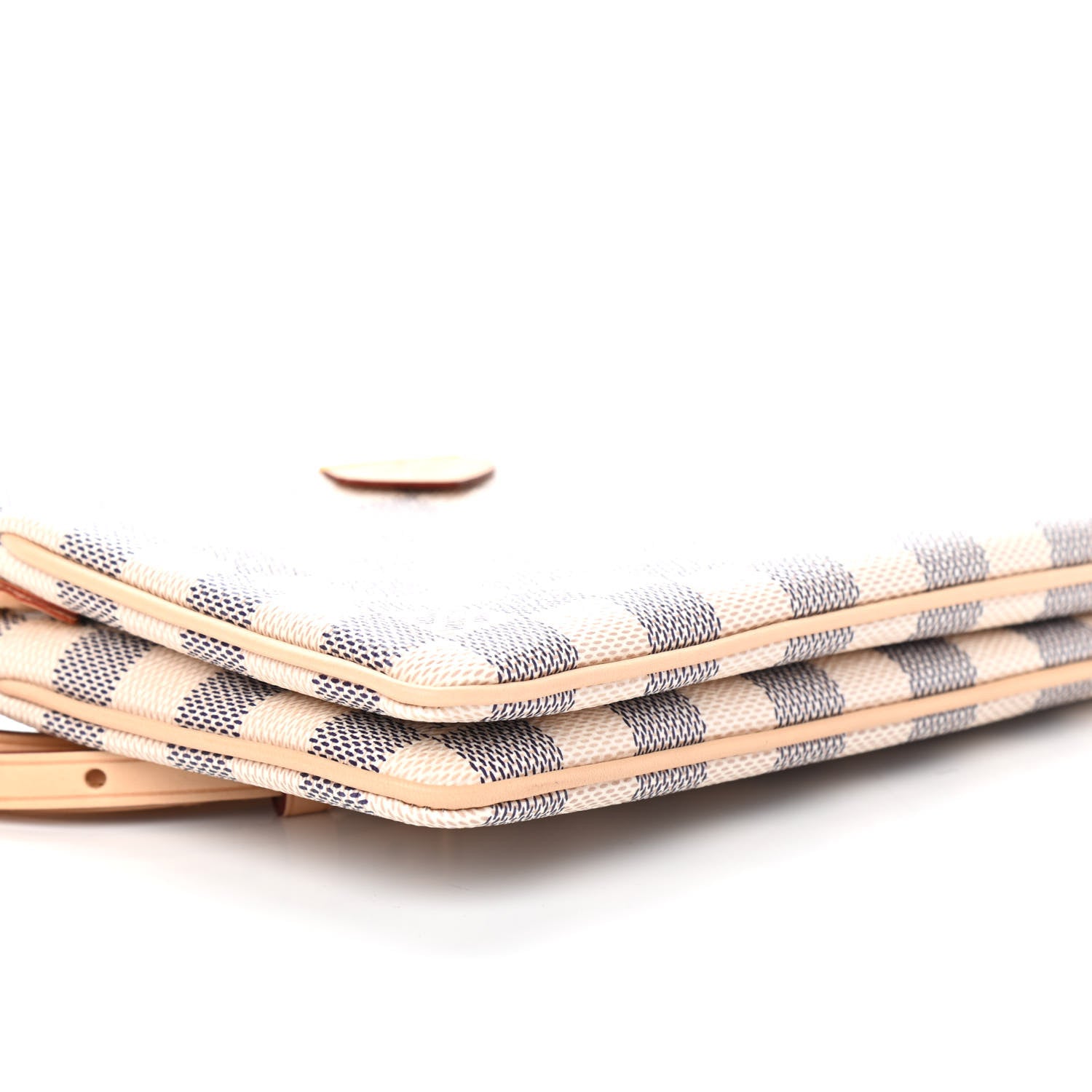 Louis Vuitton Damier Azur Double Zip Pochette 7 of 8
