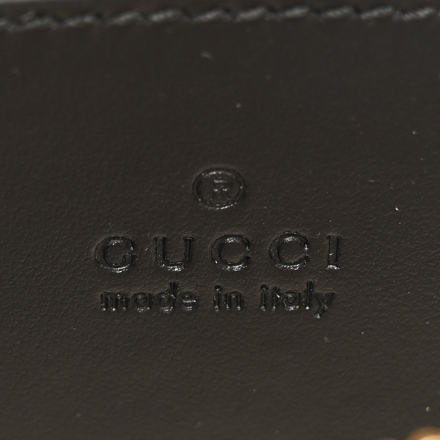 Calfskin GG Matelasse Mini Top Handle Bag Black