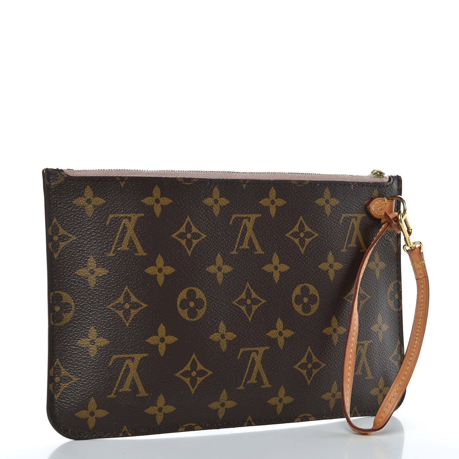 Louis Vuitton Monogram Neverfull MM GM Pochette Rose Ballerine 3 of 13