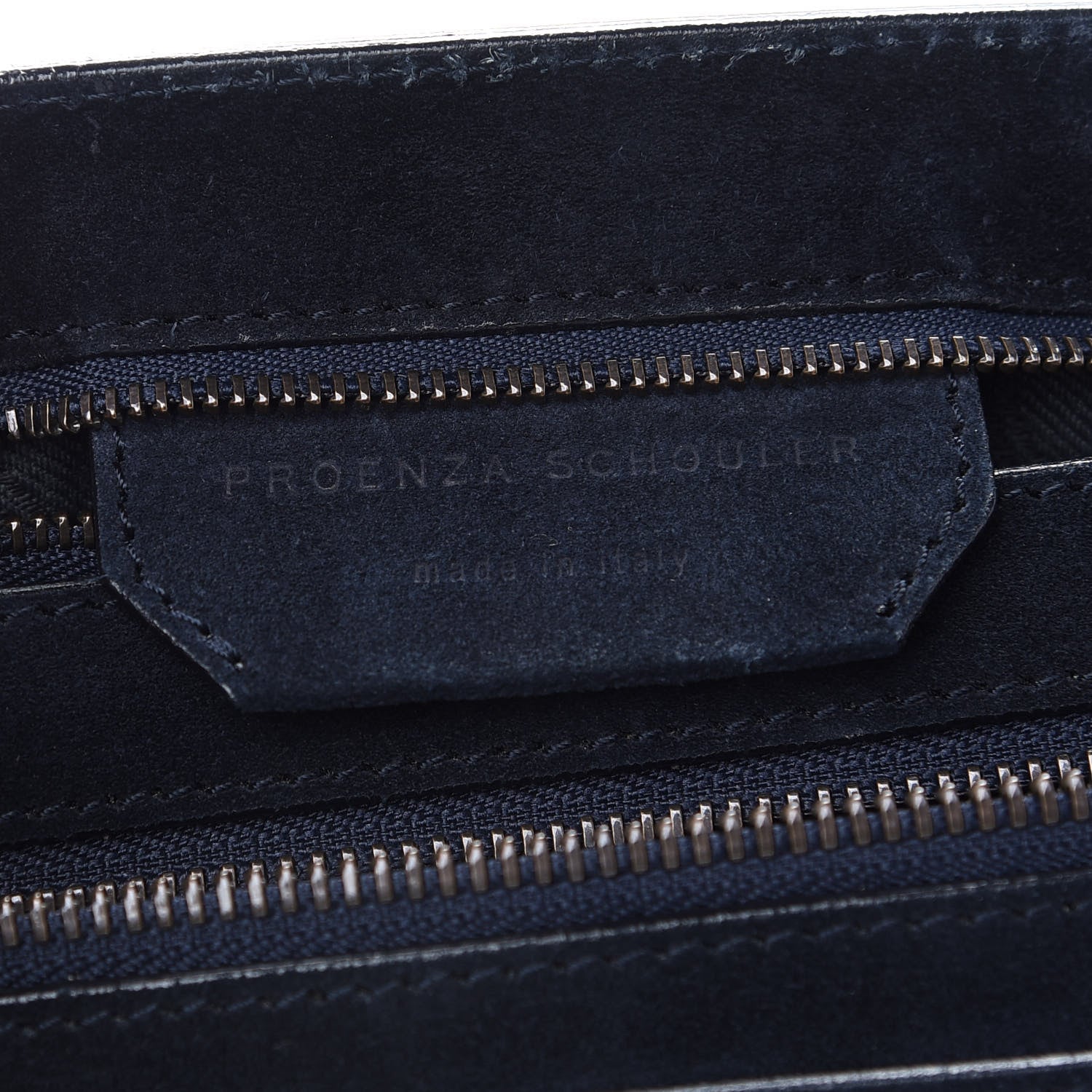Proenza Schouler Suede Medium PS1 Satchel Navy 5 of 8