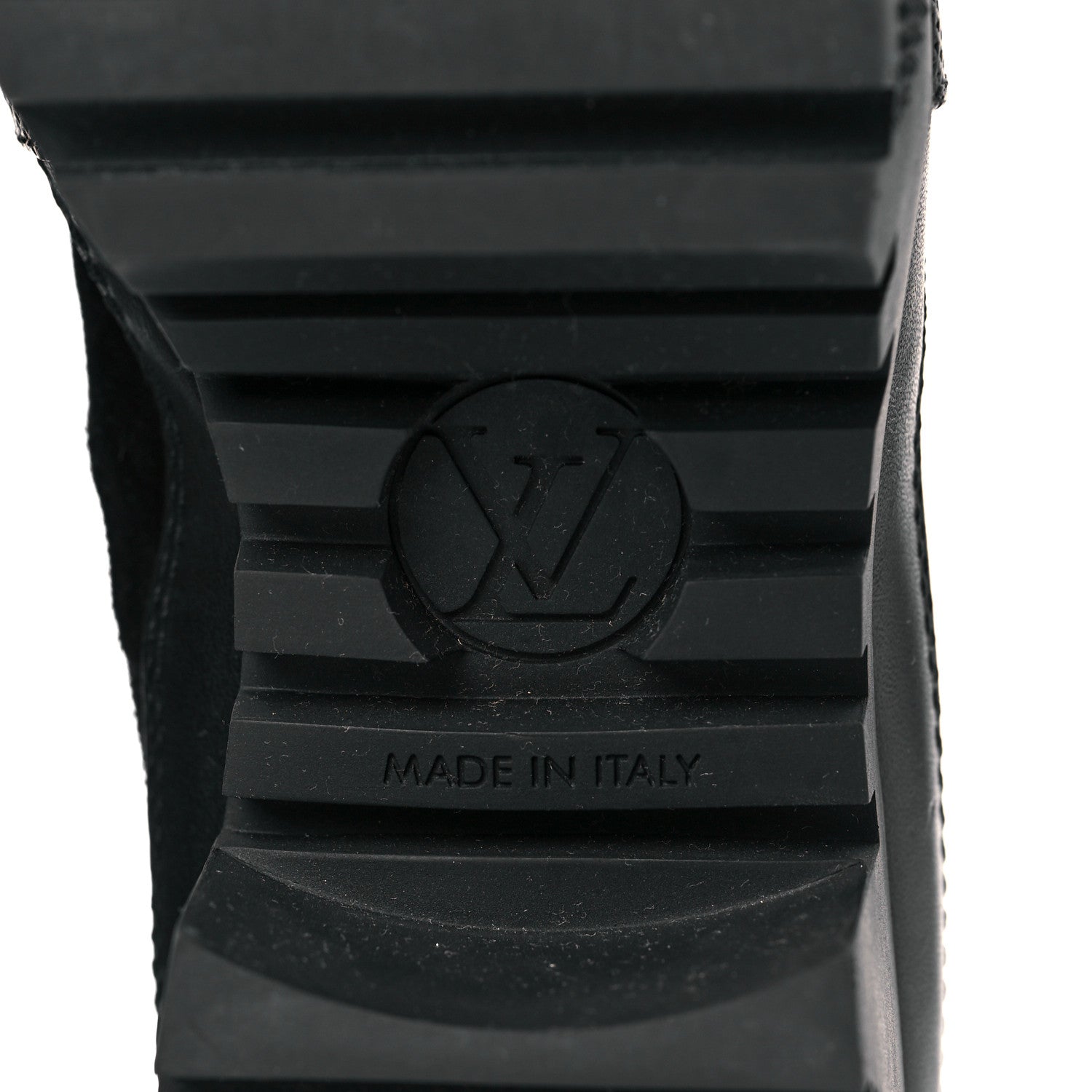 Louis Vuitton Suede Monogram Laureate Platform Desert Boots 38.5 Kaki Black 6 of 8
