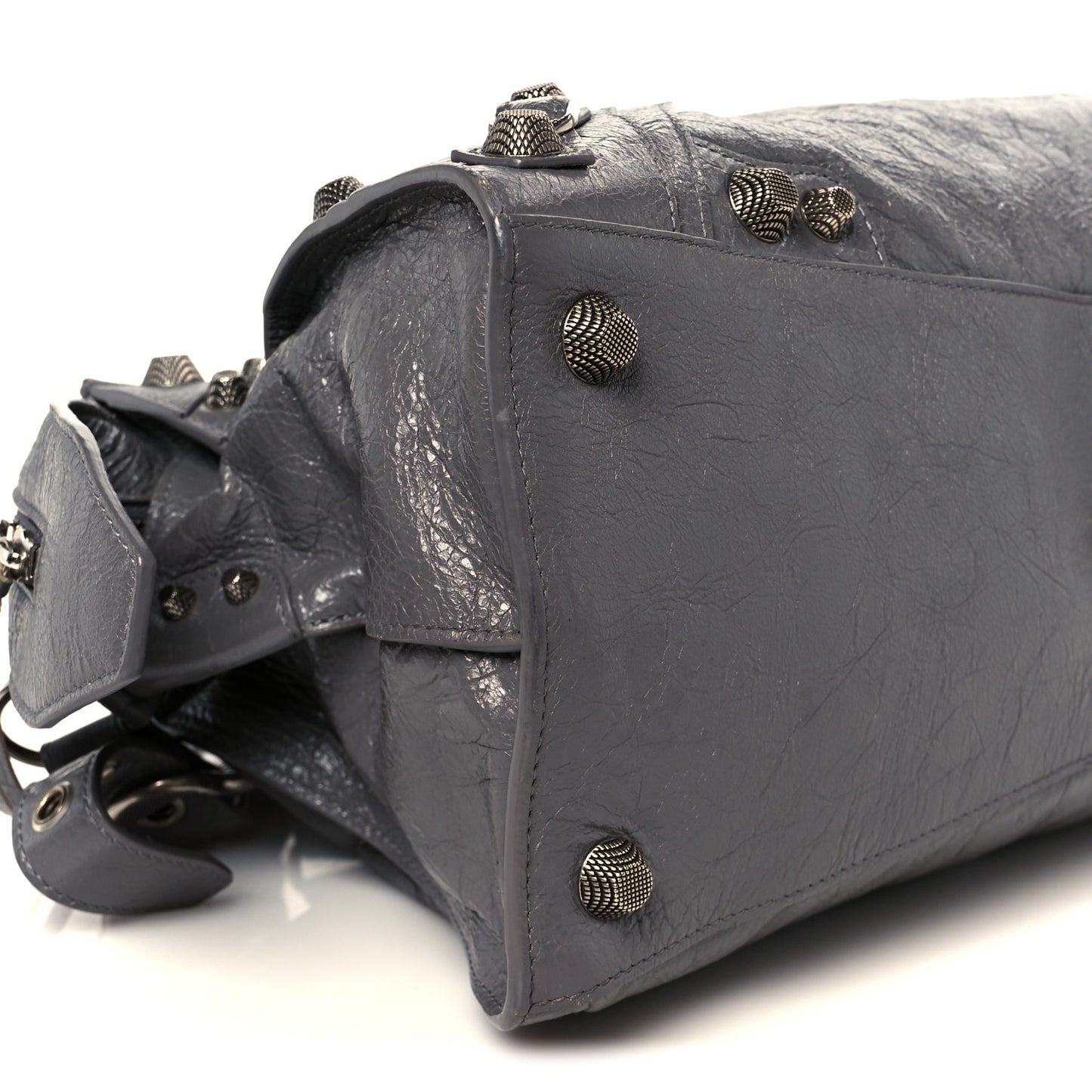 Agneau Arena Neo Cagole City Handbag Dark Grey