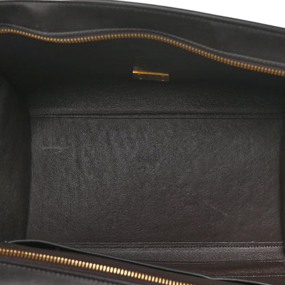 Celine Bullhide Calfskin Medium Tri-Color Trapeze Taupe 5 of 9