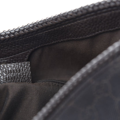 Gucci Monogram Medium Marrakech Hobo Dark Brown 9 of 15