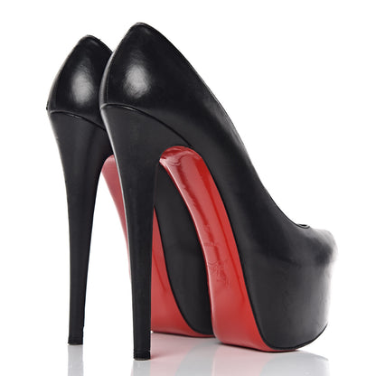 Christian Louboutin Kid Daffodile 160 Pumps 38 Black 5 of 19