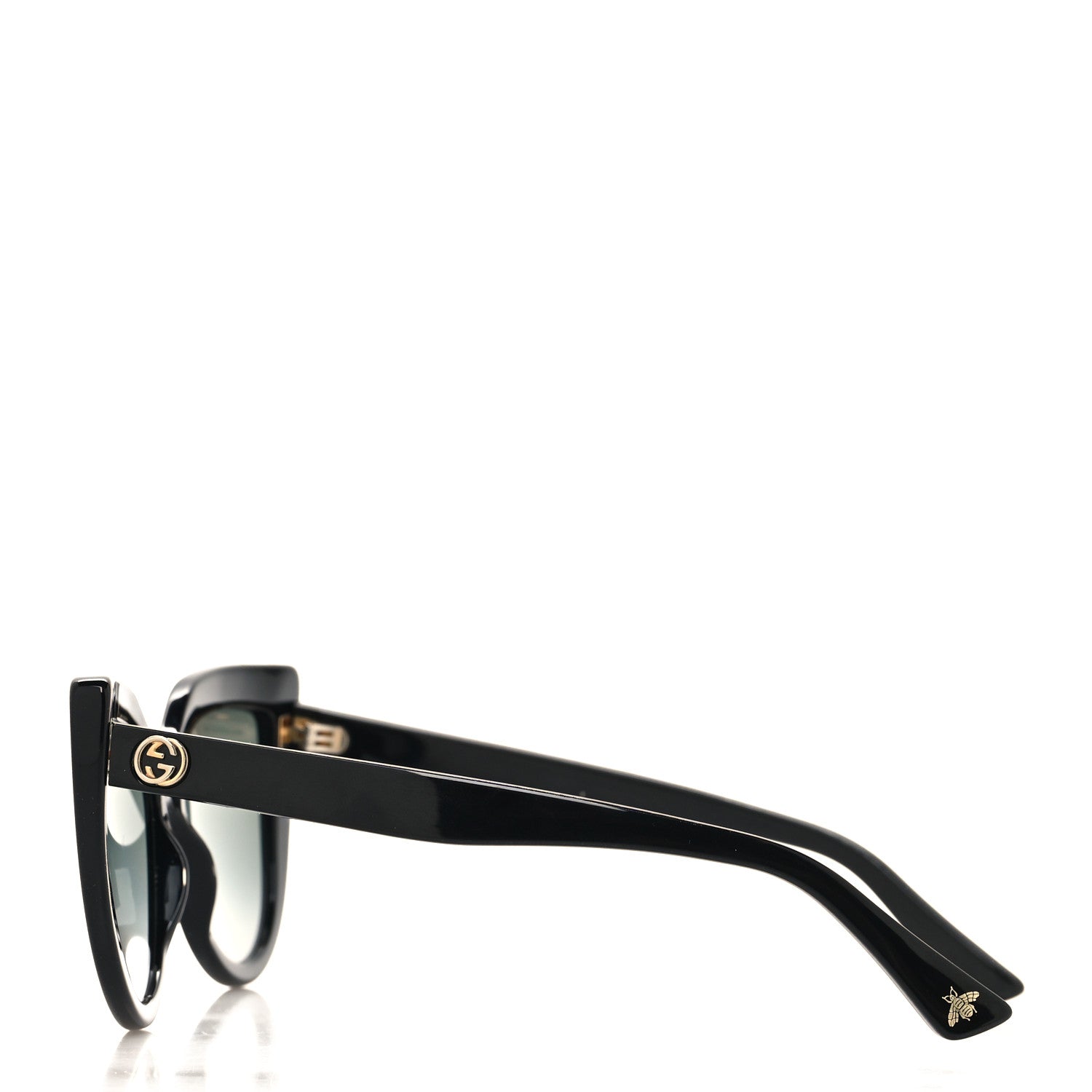 Gucci Cat Eye Sunglasses GG0164S Black 3 of 8