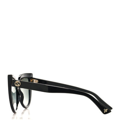 Gucci Cat Eye Sunglasses GG0164S Black 3 of 8