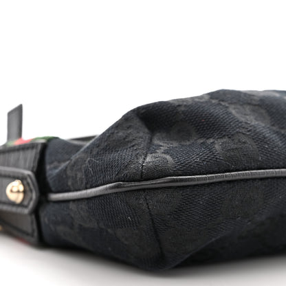 Gucci Monogram Web Pochette Black 9 of 17