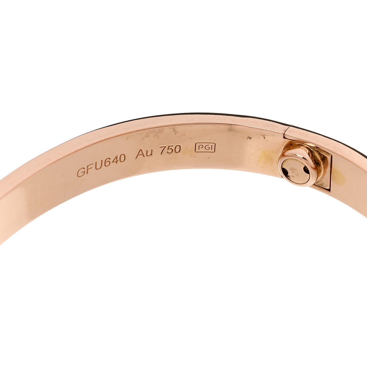 18K Pink Gold LOVE Bracelet 16