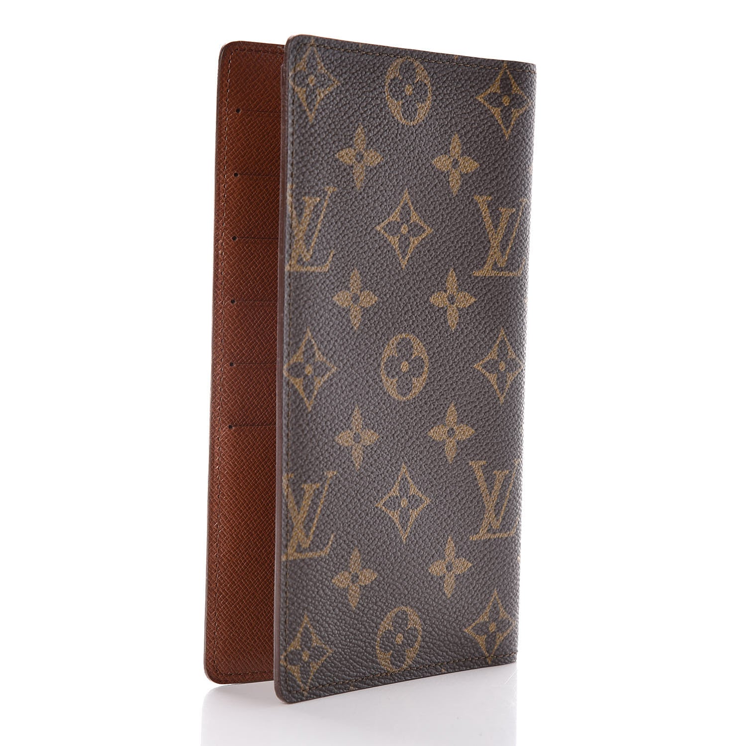 Louis Vuitton Monogram Porte Chequier Cartes Credit European Checkbook Wallet 3 of 10