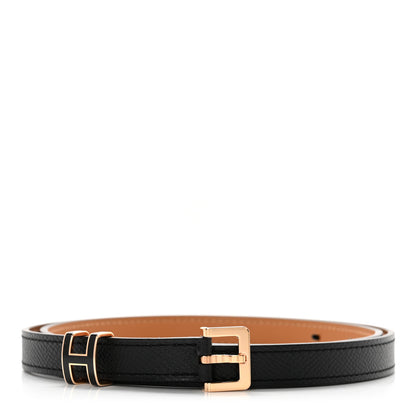 Hermes Epsom 15mm Pop H Belt Black 1 of 6