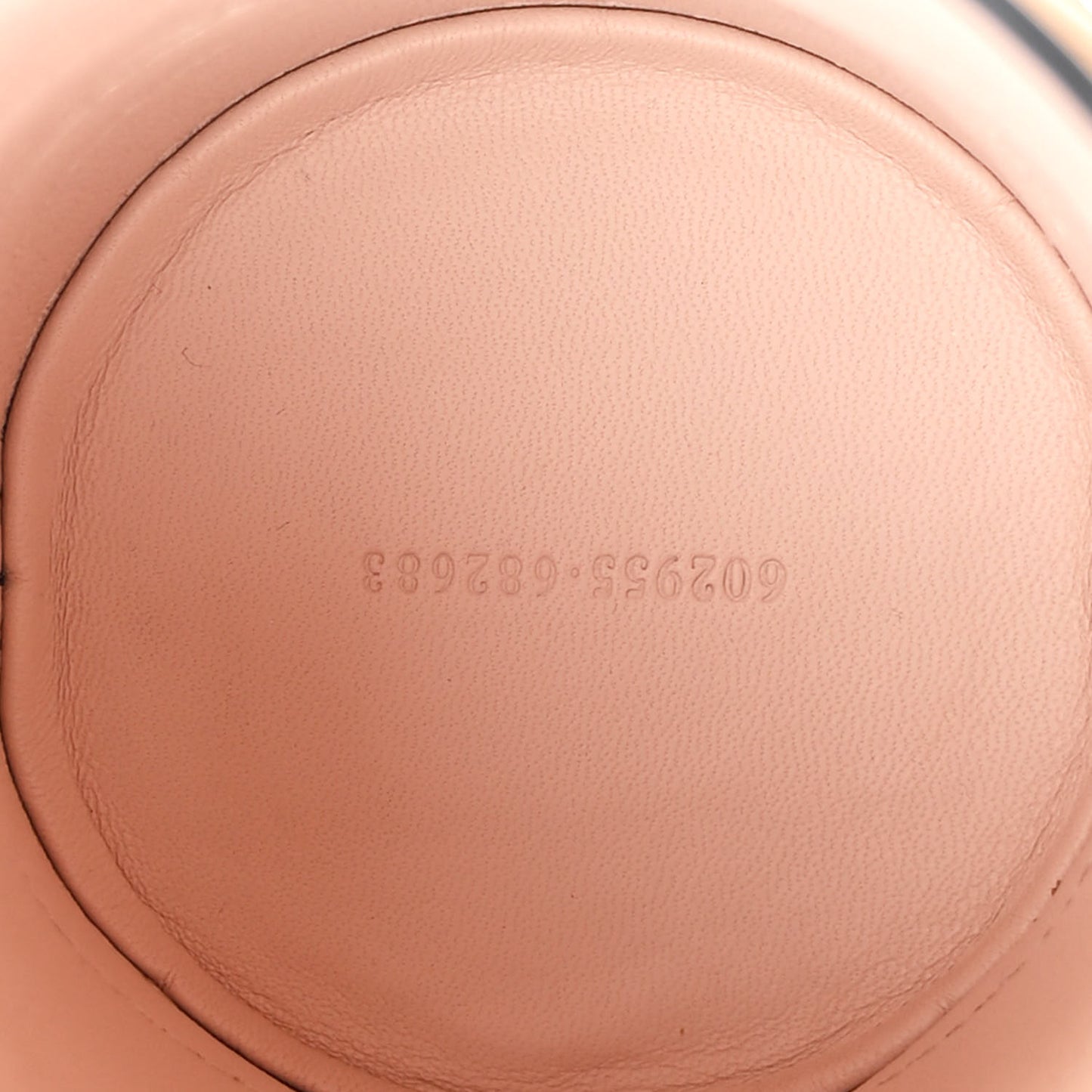 Calfskin Mini Curve Bucket Bag Tan