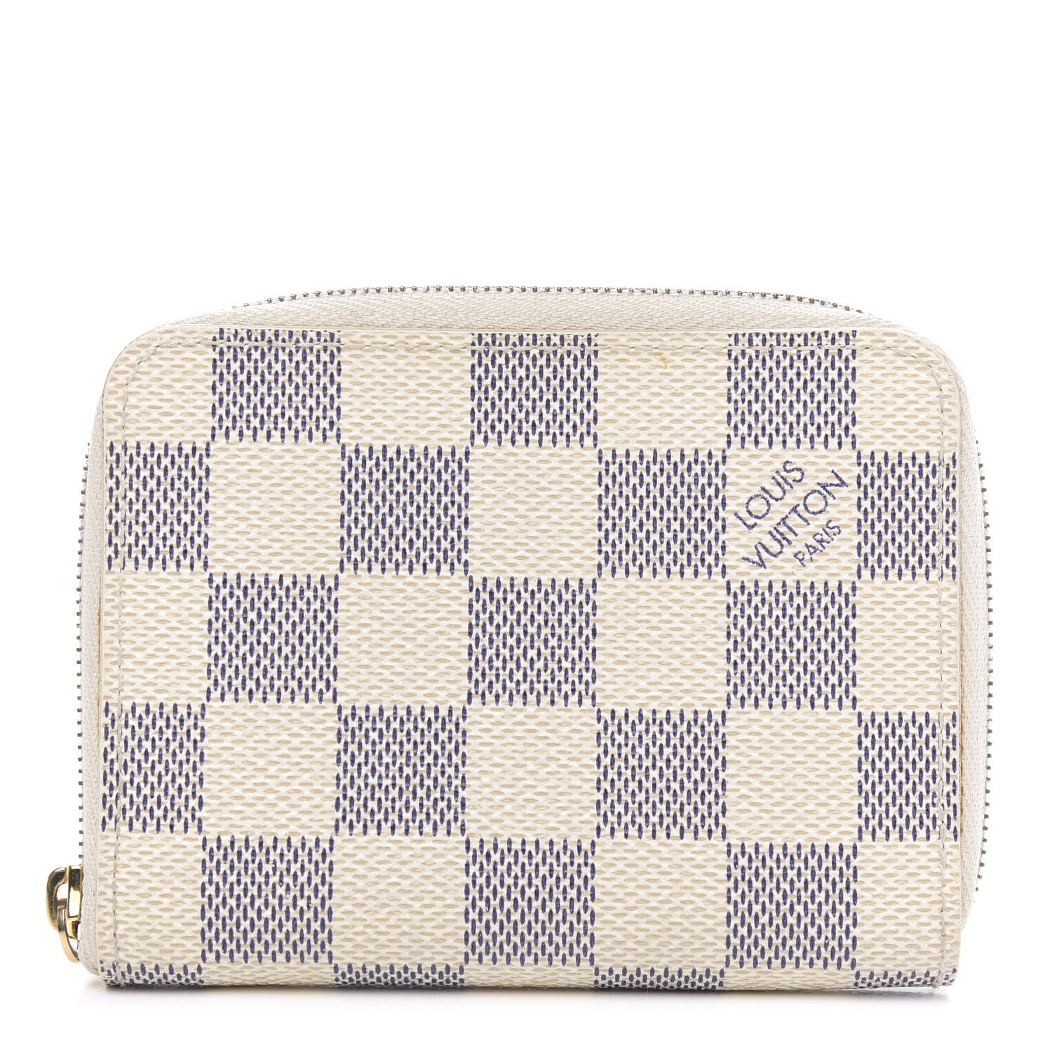 Louis Vuitton Damier Azur Zippy Coin Purse 1 of 10