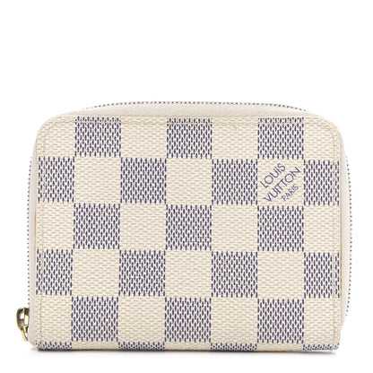 Louis Vuitton Damier Azur Zippy Coin Purse 1 of 10