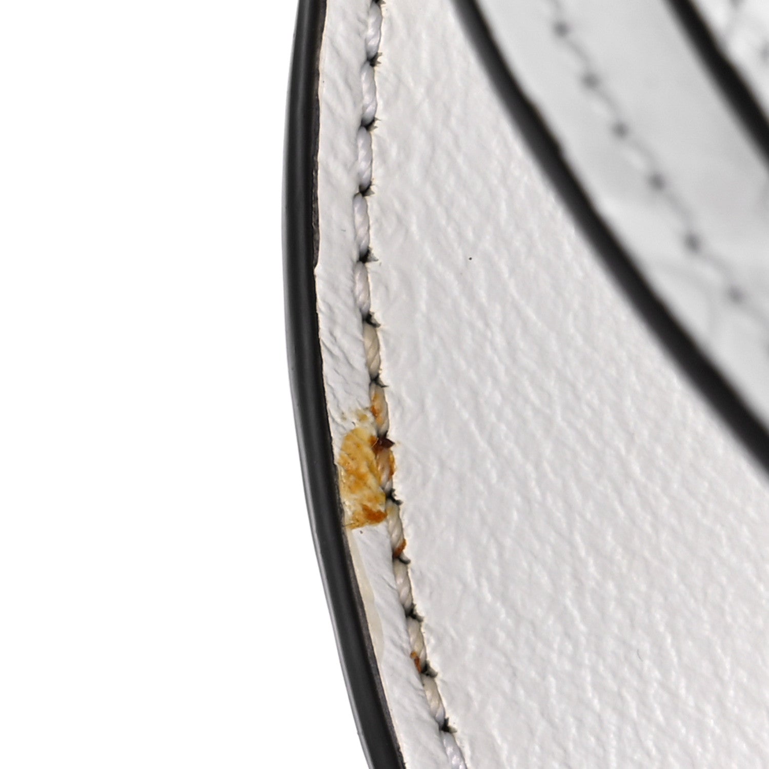 Chloe Calfskin Crocodile Embossed Small Nile Bracelet Minaudiere Bag White 9 of 10