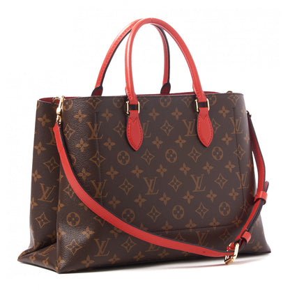 Louis Vuitton Monogram Flower Tote Coquelicot 3 of 9