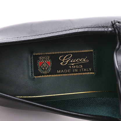 Gucci Lebonne Calfskin Mens Horsebit Loafers With Cover 8.5 Black 13 of 15
