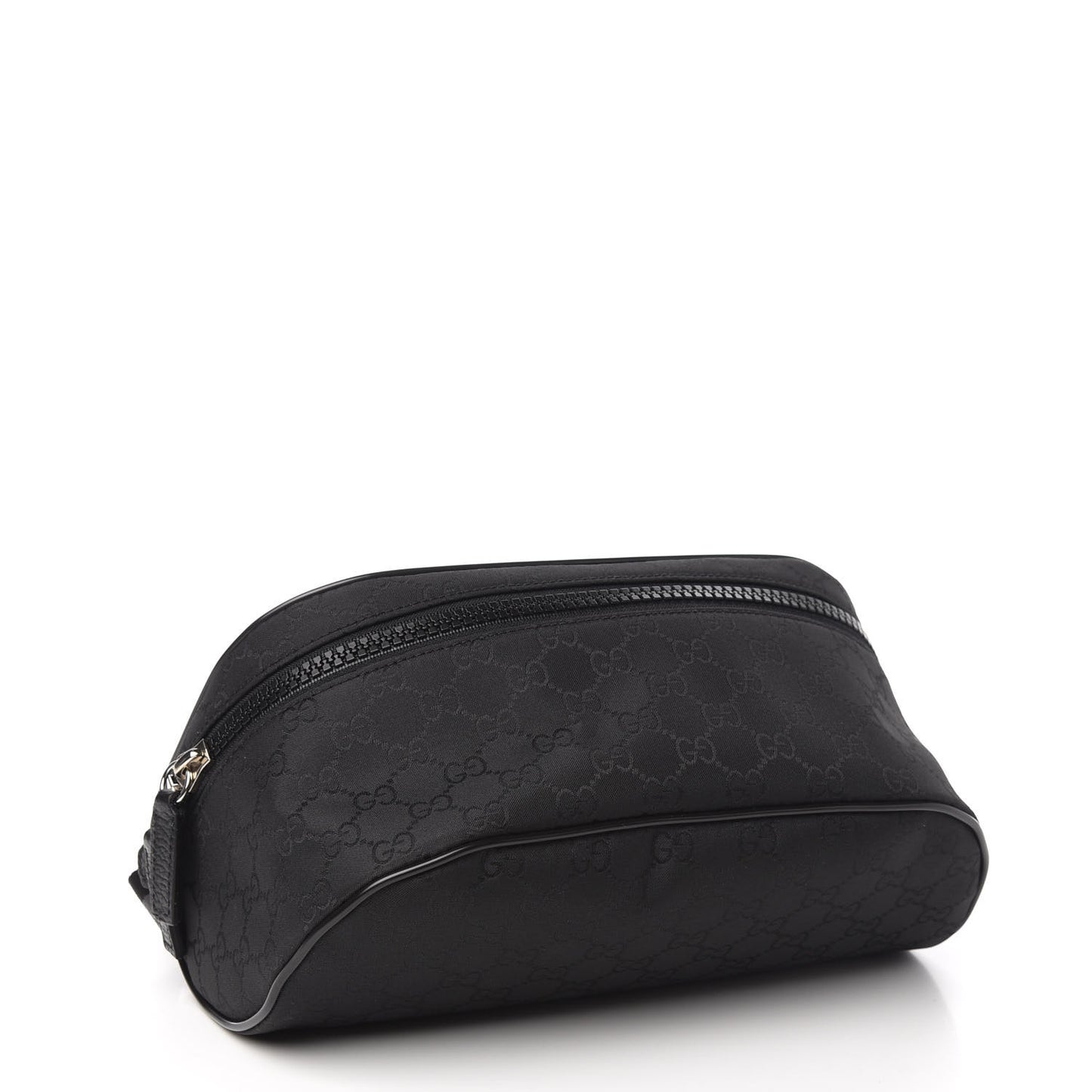 Nylon Monogram Fanny Pack Belt Bag Black