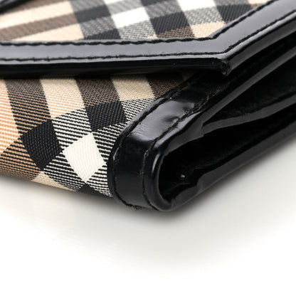 Burberry Nova Check Continental Wallet Black 13 of 14