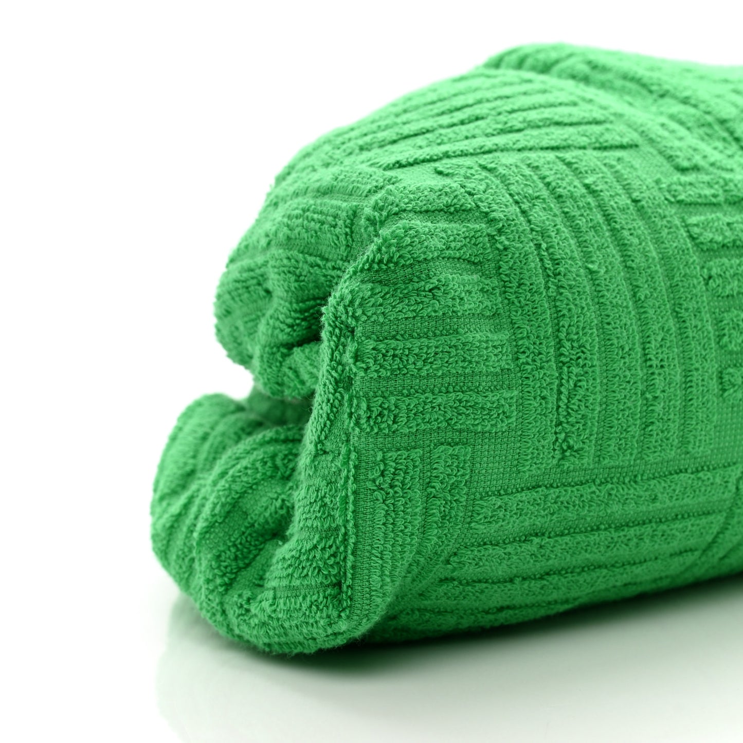 Sponge Fabric The Pouch Clutch Grass