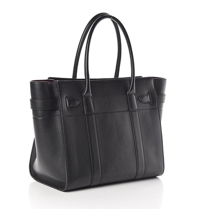 Mulberry Classic Grain Bayswater Zip Tote Black 3 of 9