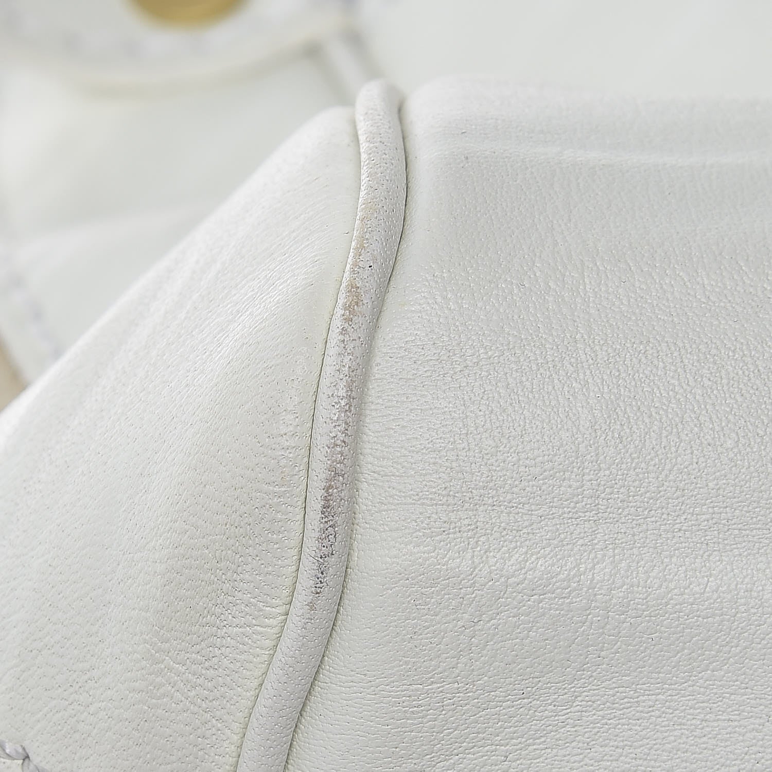 Jimmy Choo Calfskin Suede Malena Satchel White 11 of 13