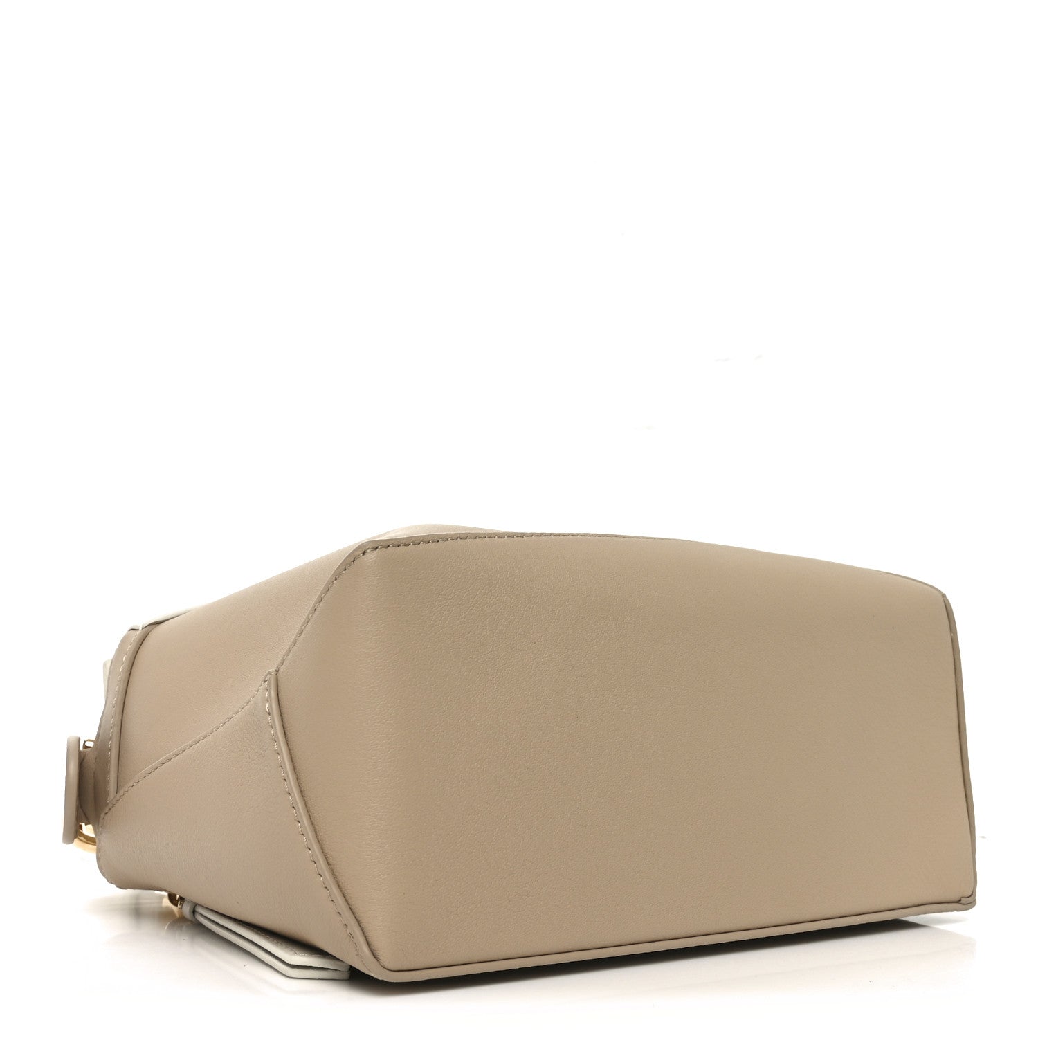 Loewe Classic Calfskin Small Puzzle Edge Bag Soft White Paper Craft 4 of 9