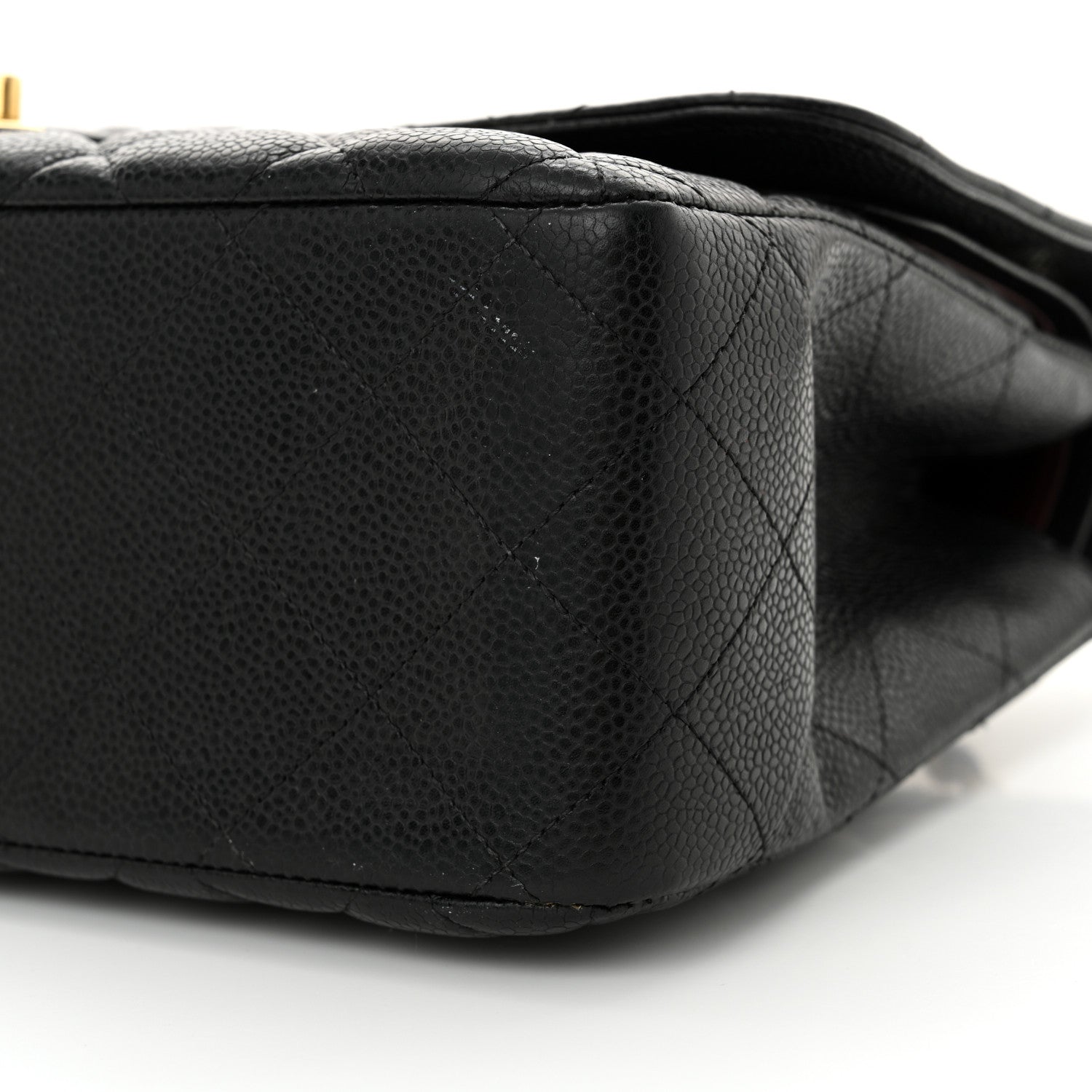 Chanel Caviar Quilted Jumbo Double Flap Black 10 of 19