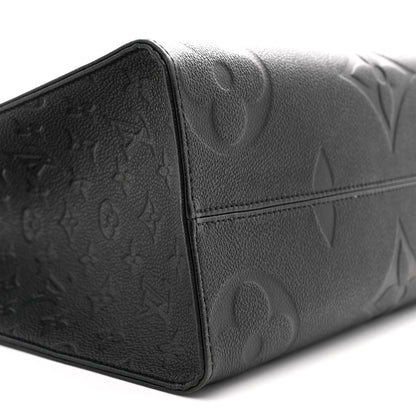 Louis Vuitton Empreinte Monogram Giant Onthego MM Black 8 of 12
