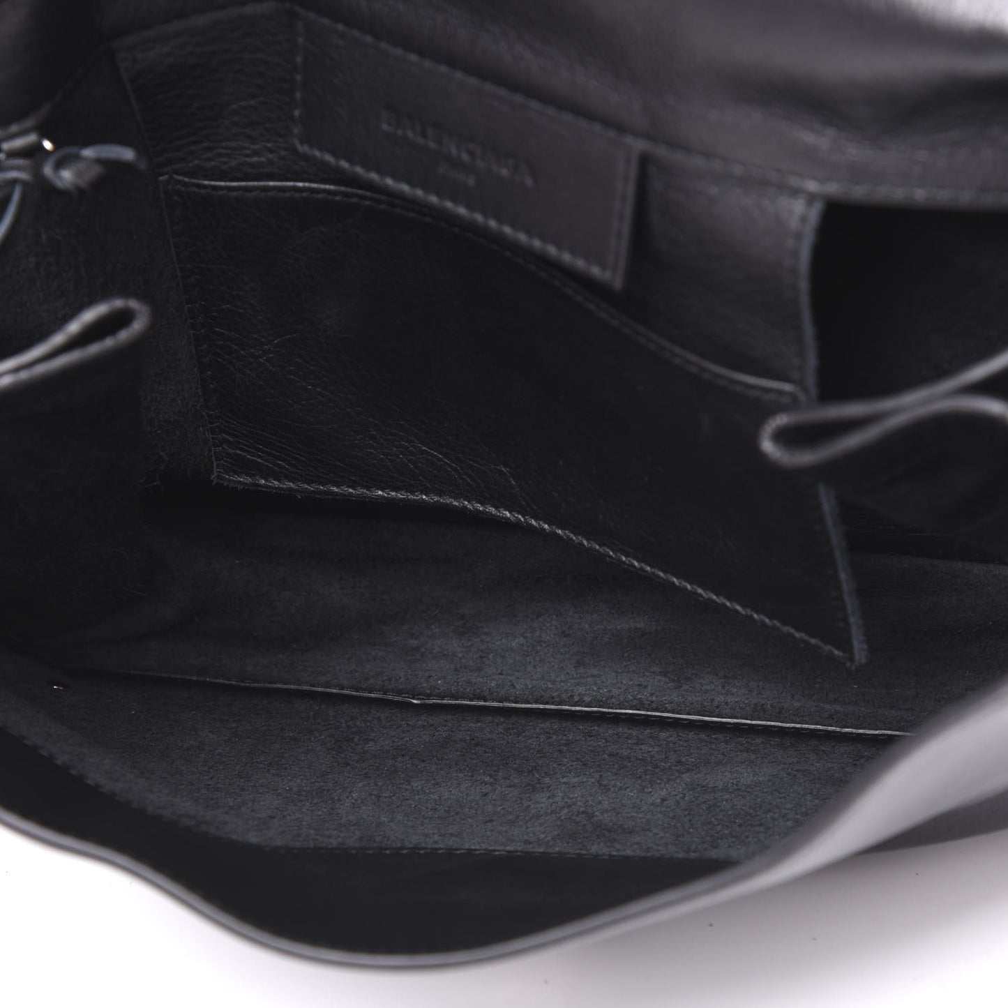Veau Papier Sight Clutch Black