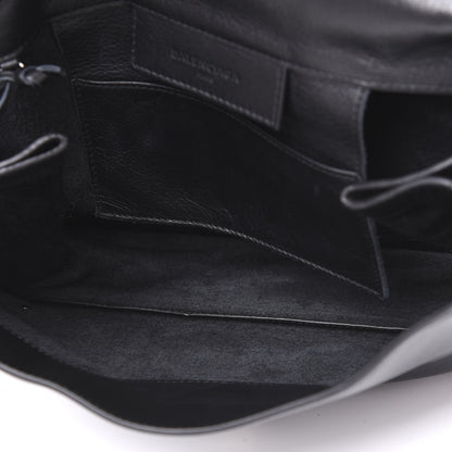 Balenciaga Veau Papier Sight Clutch Black 4 of 9