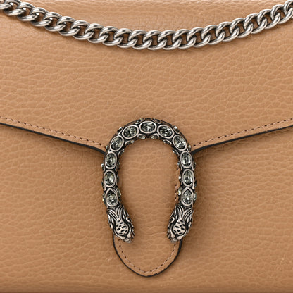 Gucci Dollar Calfskin Crystal Mini Dionysus Chain Wallet Natural Tan Black Diamond 8 of 11