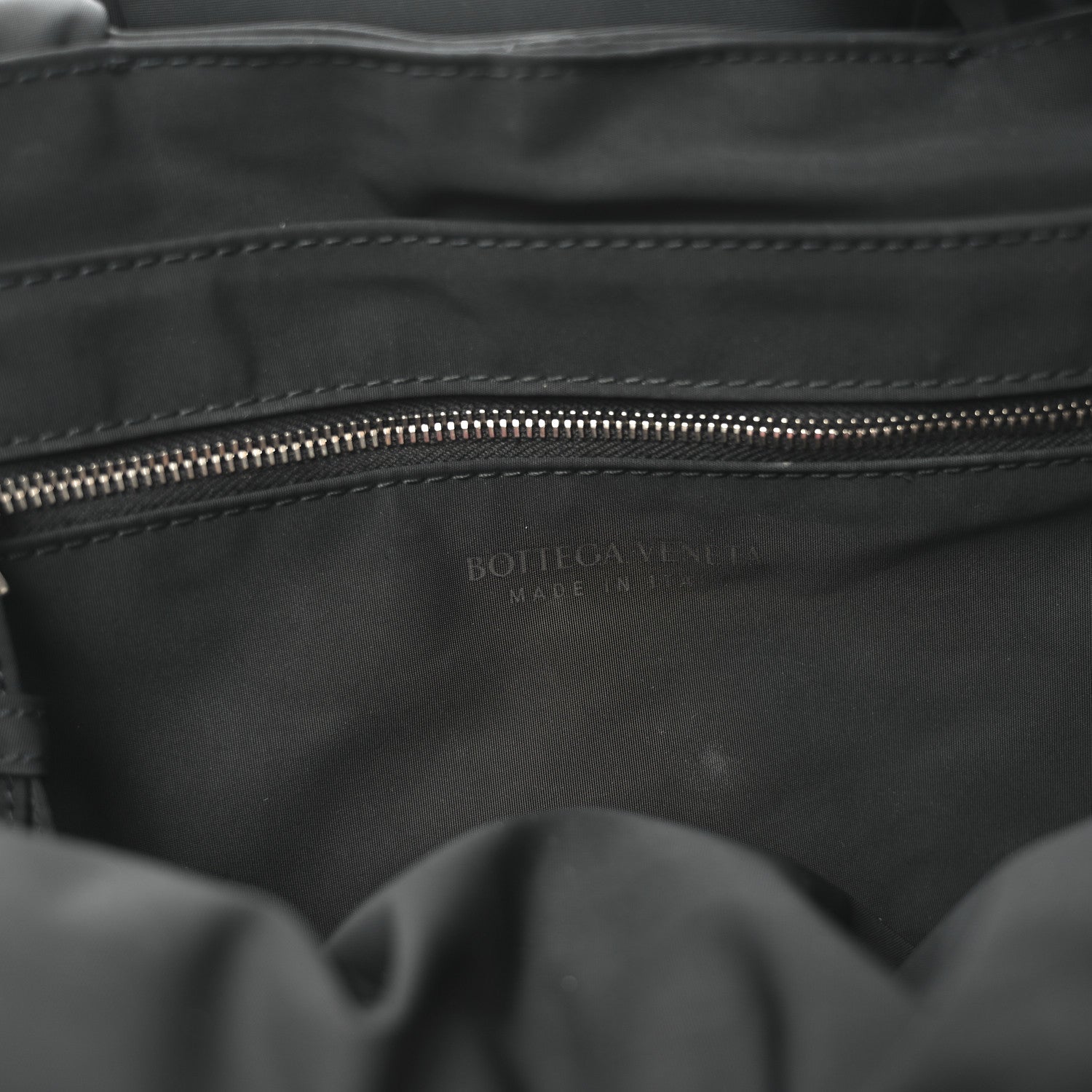 Bottega Veneta Nylon Intrecciato Padded Tech Maxi Cassette Bag Black 6 of 10