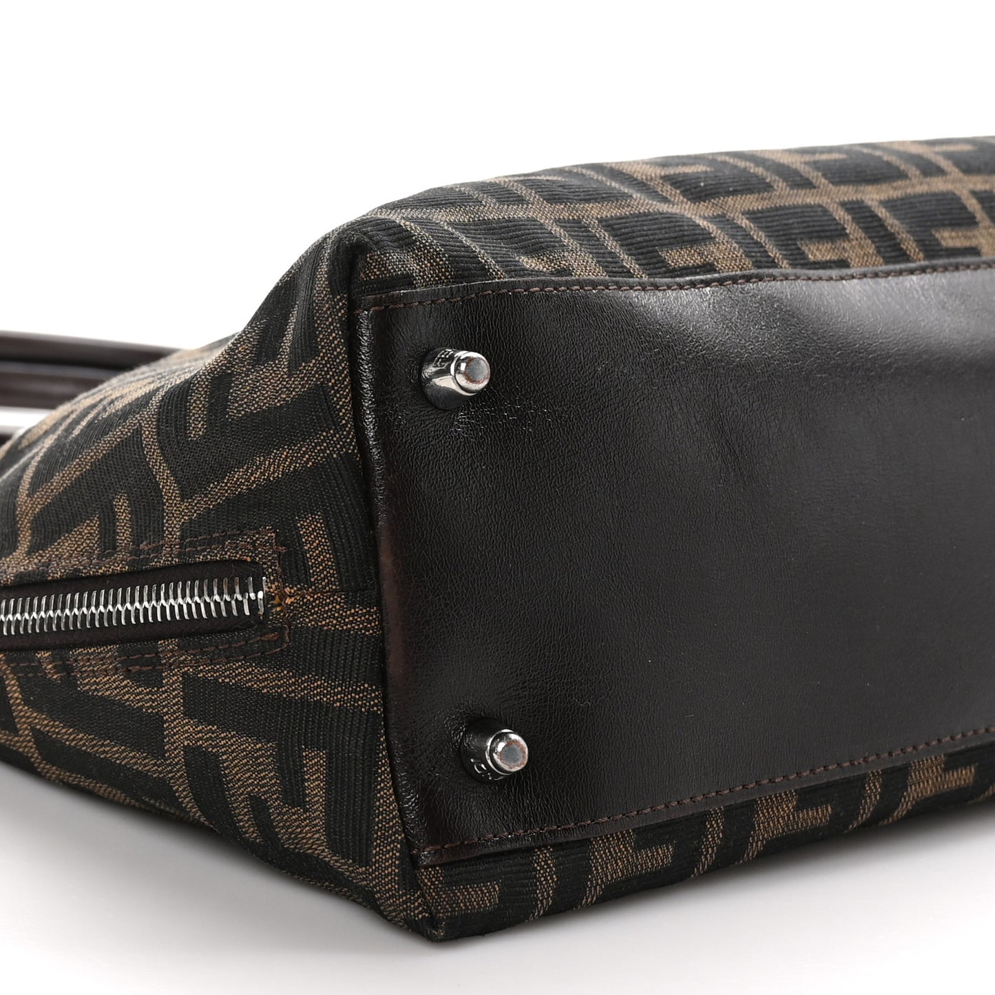 Zucca Top Handle Tote Tobacco