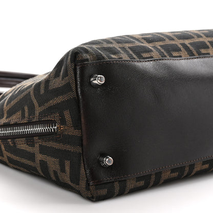 Fendi Zucca Top Handle Tote Tobacco 9 of 9
