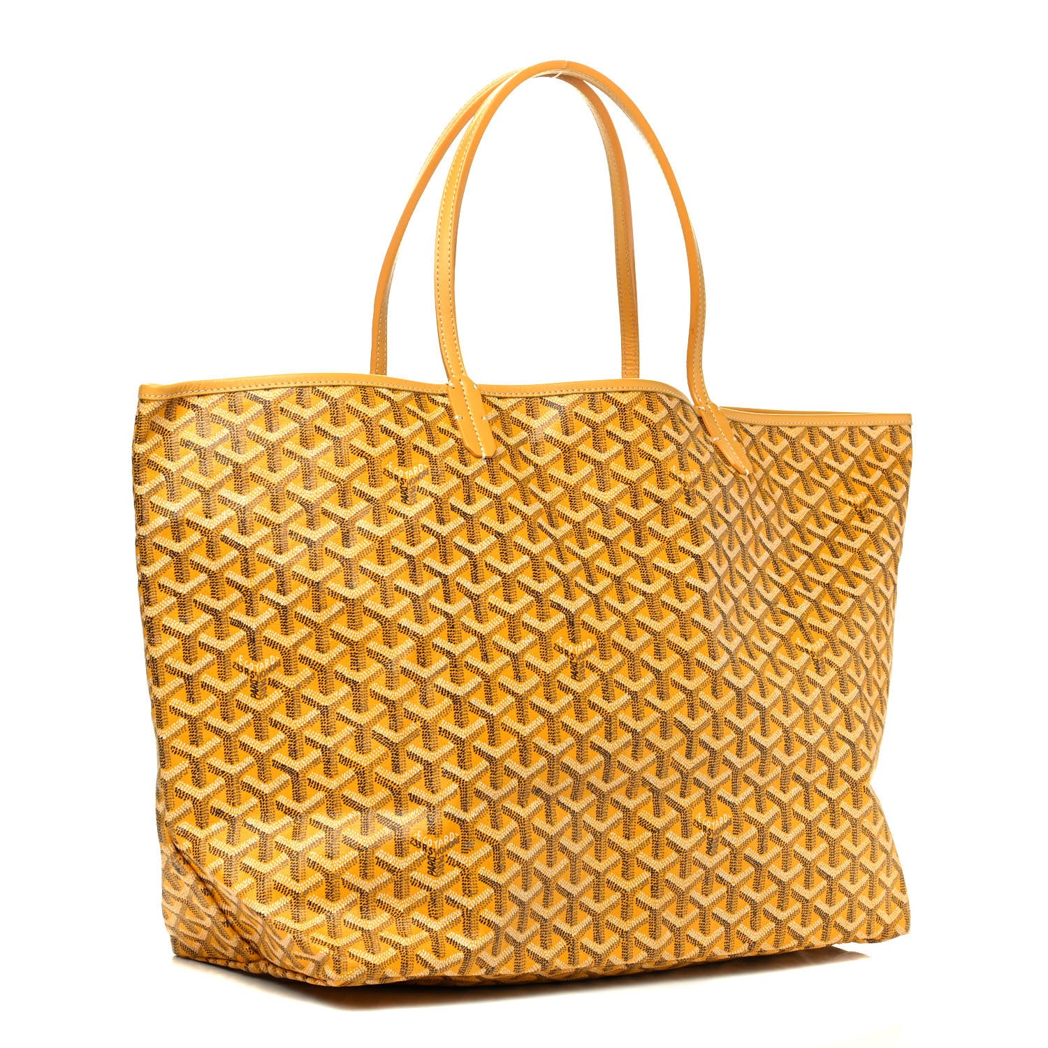 Goyard Goyardine Saint Louis GM Yellow 2 of 4
