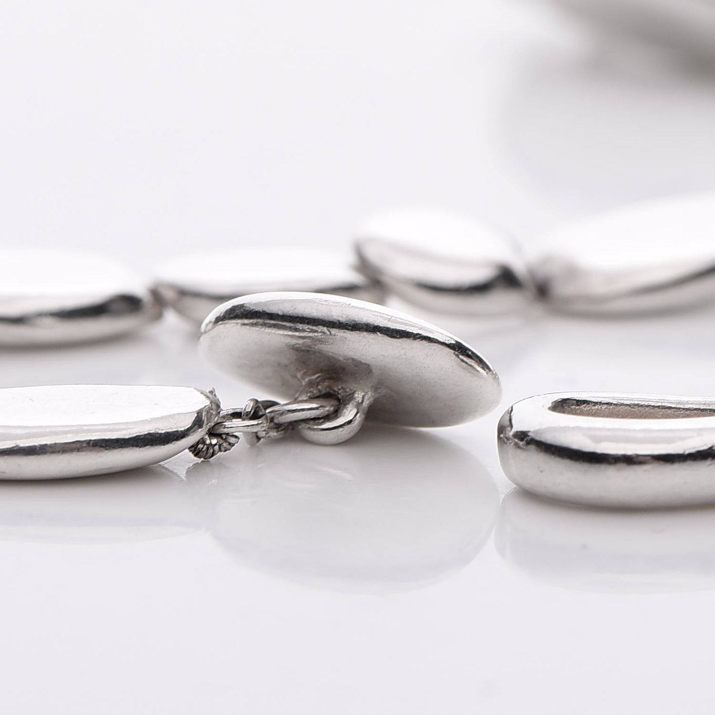 Sterling Silver Pebble Necklace
