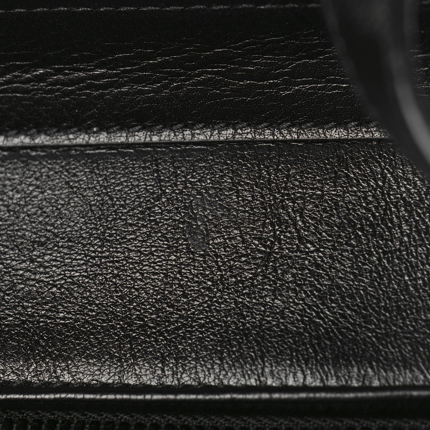 Calfskin Monochrome Medium Double G Tote Bag Black