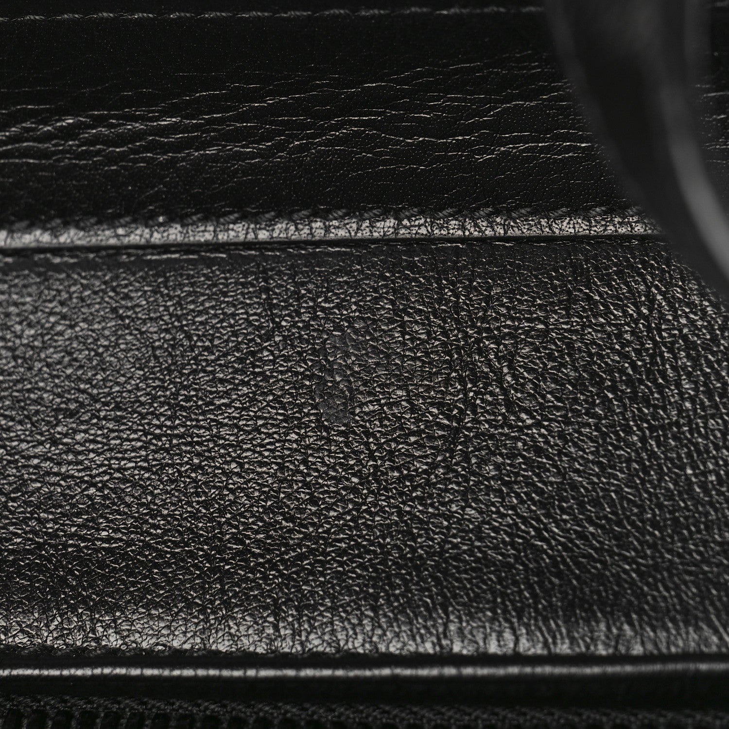 Gucci Calfskin Monochrome Medium Double G Tote Bag Black 12 of 13
