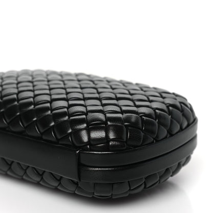 Bottega Veneta Nappa Intrecciato Knot Clutch Black 8 of 8
